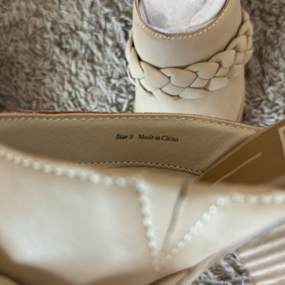 Dolce Vita slip on boots. Tan colored. Size 9. - Picture 3 of 5